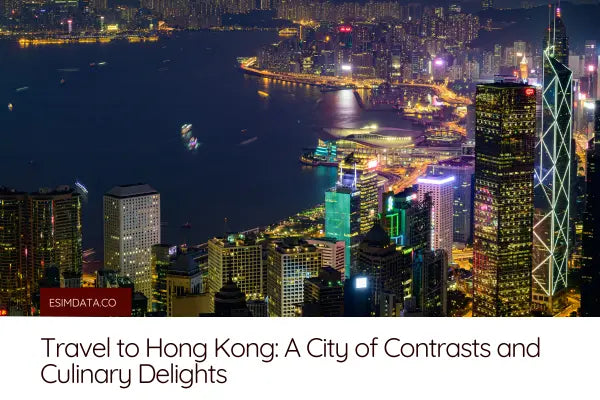 Travel to Hong Kong: A City of Contrasts and Culinary Delights